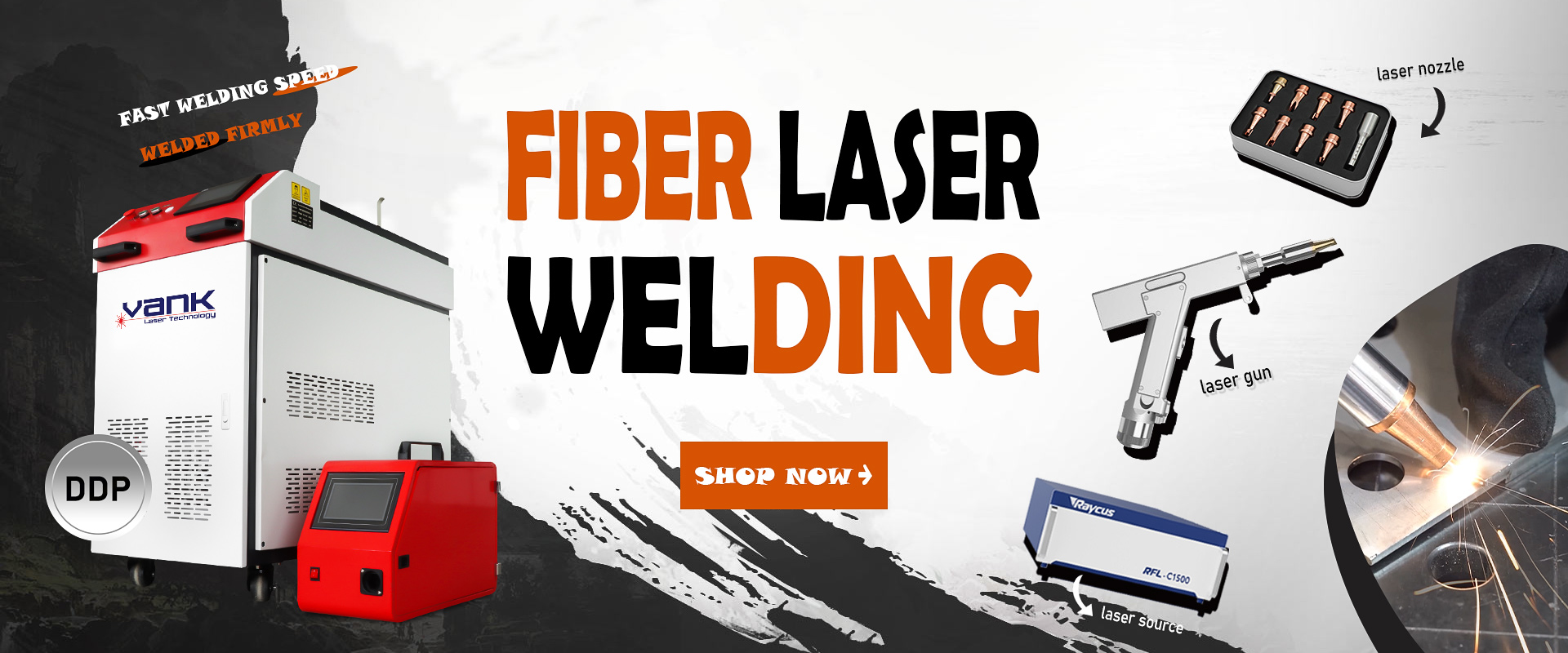1500w Handheld Fiber Laser Welding Machine For Metal